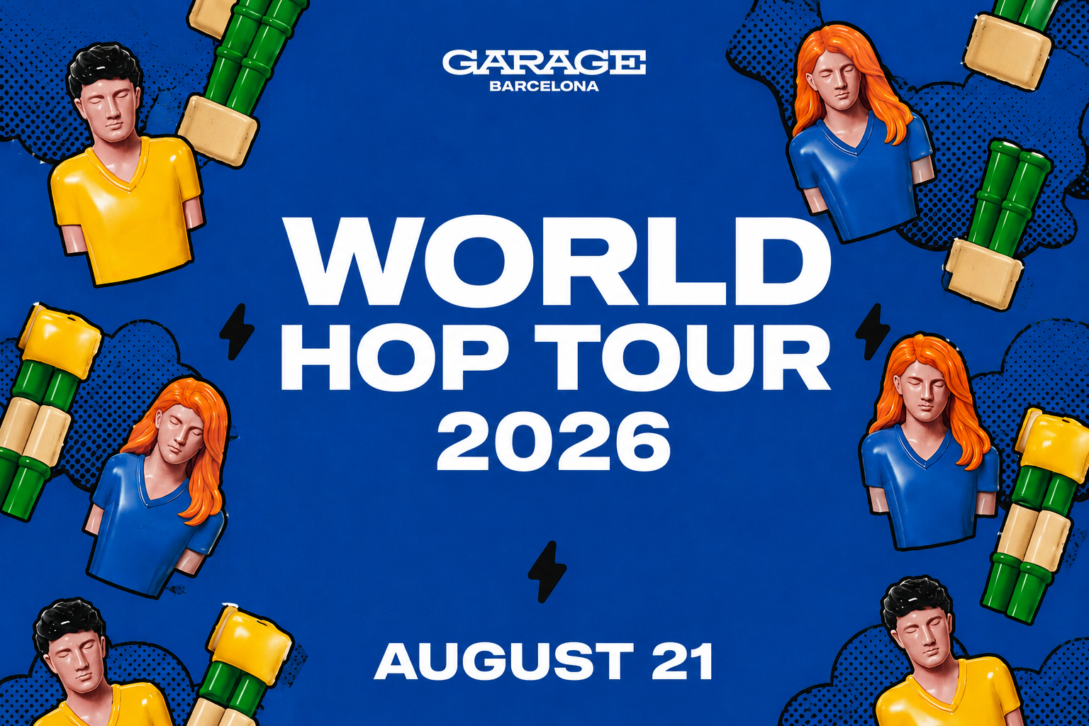 08-21 Barcelona Nights: World Hop Tour 2026